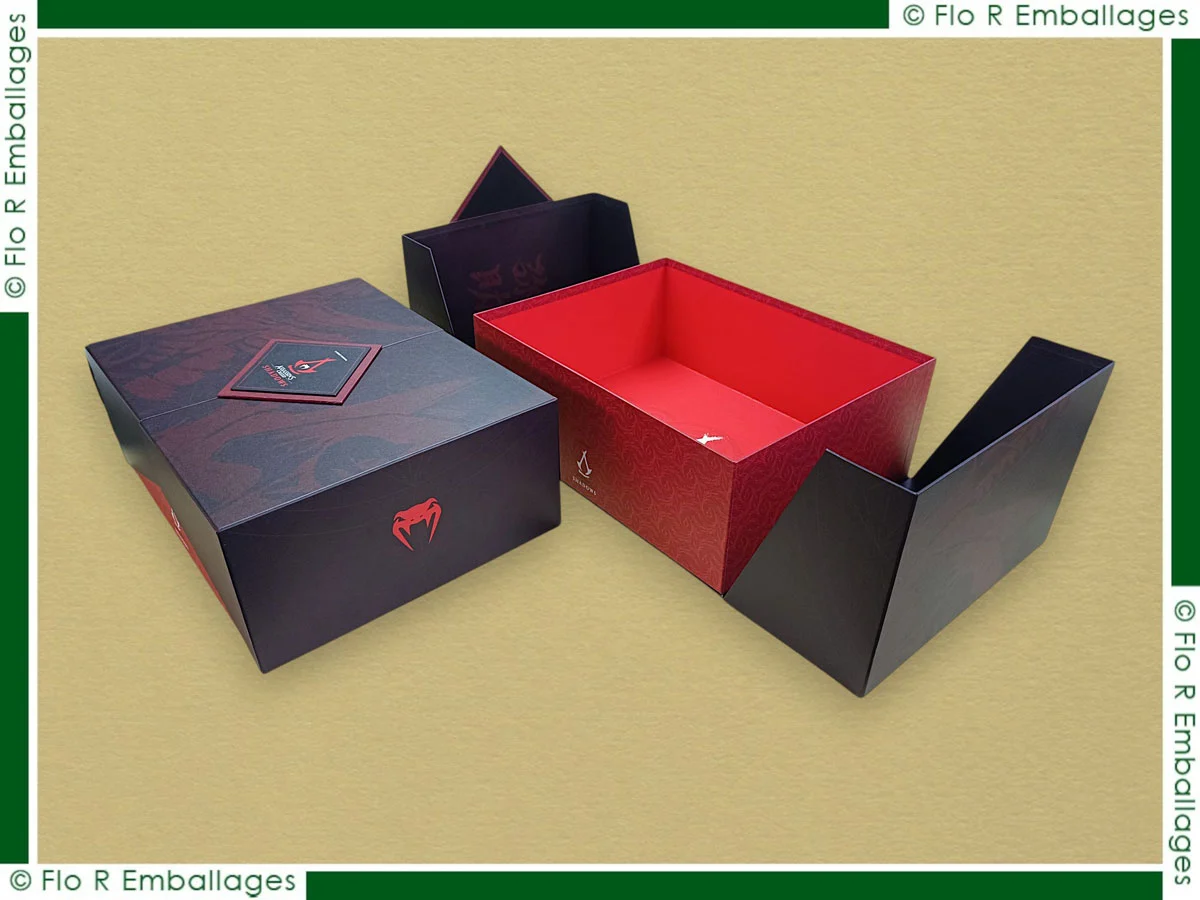 Coffrets carton sur mesure pour influenceurs et campagnes