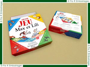 Nos services incluent la fabrication de prototypes de boîtes de jeux ou pour toute autre utilisation. Les prototypes peuvent être réalisés dans le format de votre choix, avec un papier d’habillage, des parties imprimées, un type d’impression et des coloris entièrement personnalisables